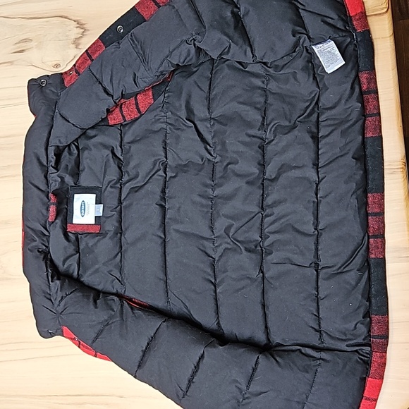 Old Navy Wool Puffer Vest with Pockets - Picture 6 of 6